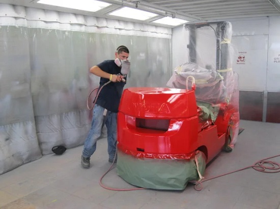 Makina yüzey hazırlığı ve endüstriyel boya ekipmanları